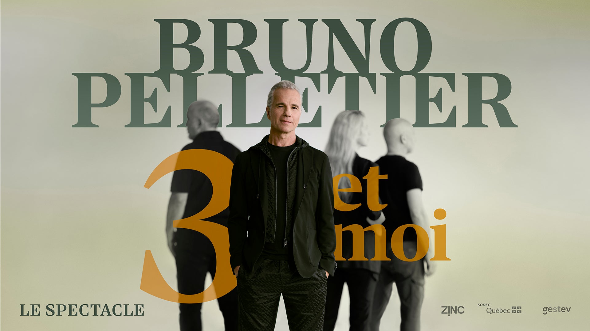 Bruno Pelletier en spectacle à la Salle Albert-Rousseau.