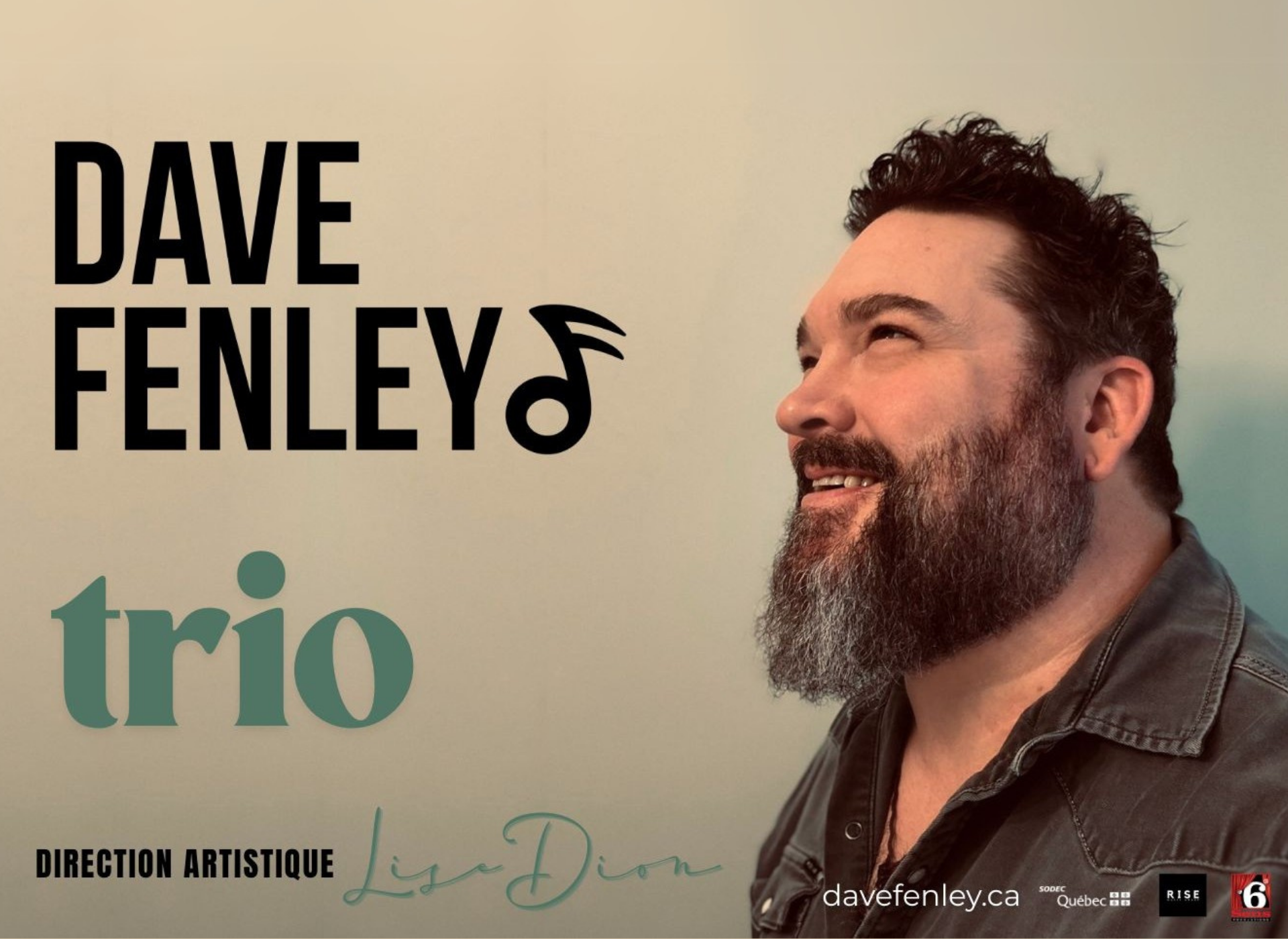 Dave Fenley en spectacle à la Salle Albert-Rousseau.