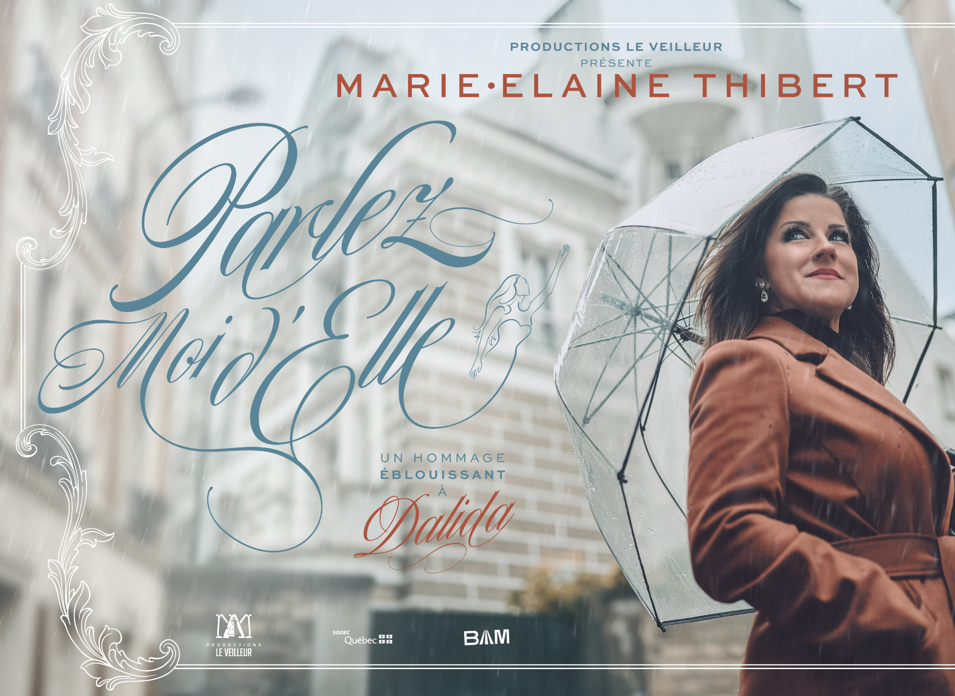 Marie-Elaine Thibert en spectacle à la Salle Albert-Rousseau.