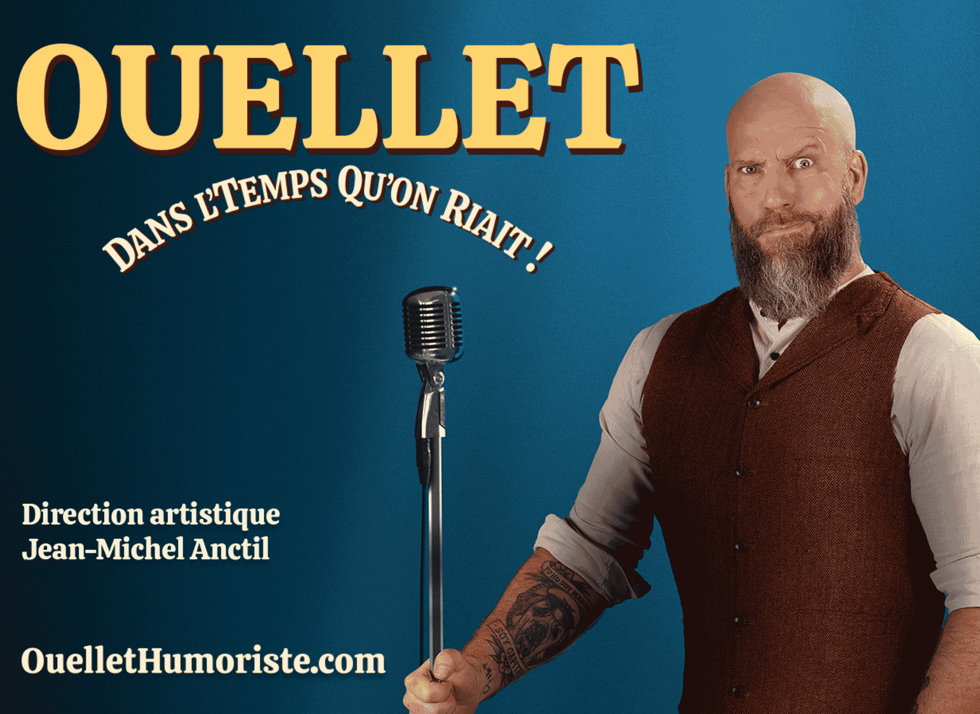 Ouellet en spectacle à la Salle Albert-Rousseau.