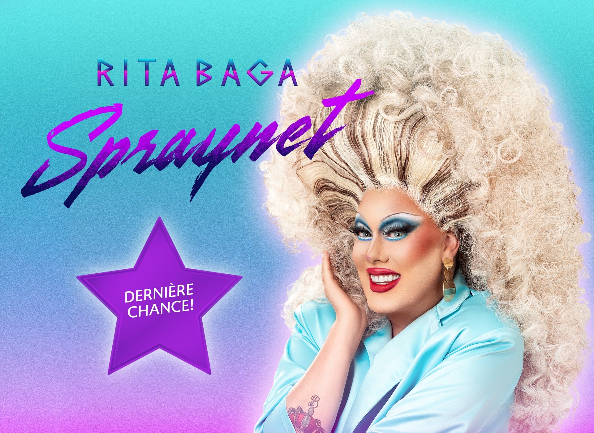 Dernière chance de voir SPRAYNET de Rita Baga à la Salle Albert-Rousseau