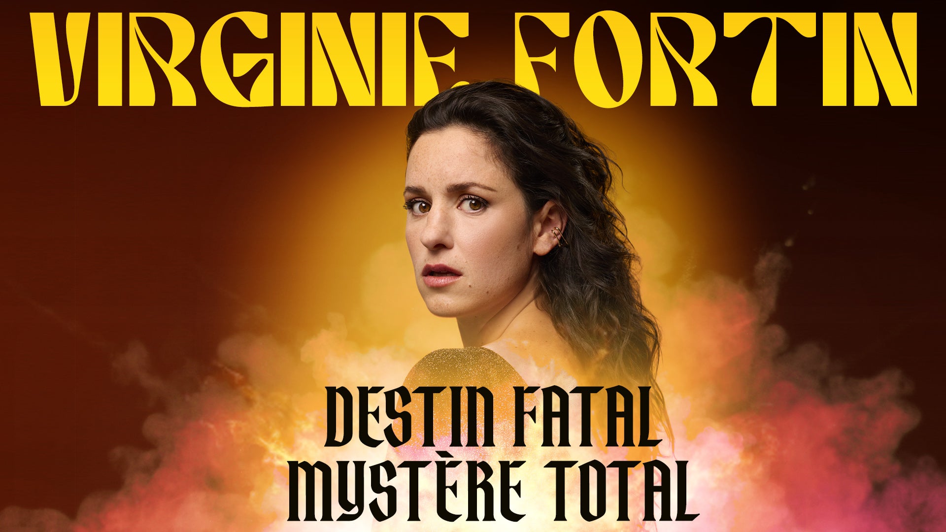 Virginie Fortin en spectacle à la Salle Albert-Rousseau.